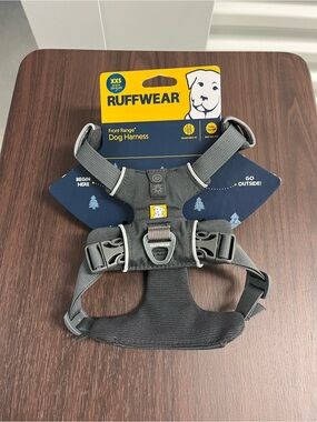Ruffwear Front Range Dog Harness XXS Twilight Gray New Adjustable 30502-025S2